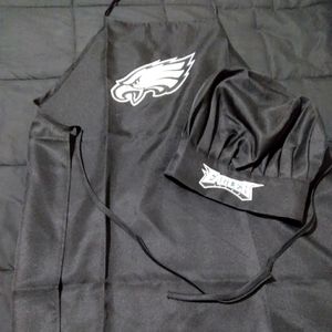 Eagles Chef Apron and Hat